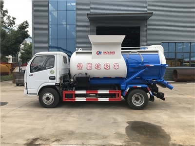 東風天錦9方餐廚垃圾車 生產工廠與車輛物流全解析